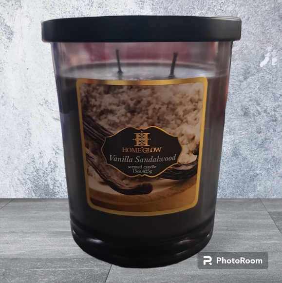 Brand New Home Glow 15 oz Vanilla Sandalwood - Picture 1 of 3